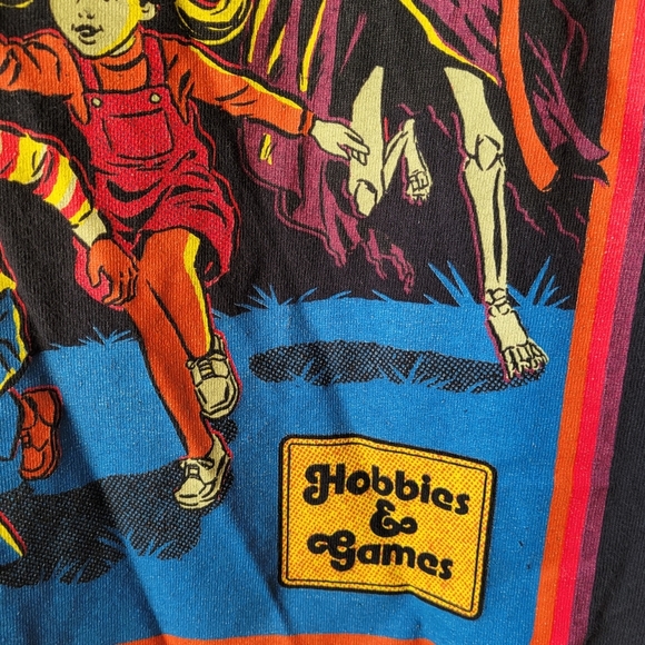 Steven Rhodes Mens XL Hobbies & Games T Shirt Black Tag You’re It! Short Sleeve - Picture 7 of 11